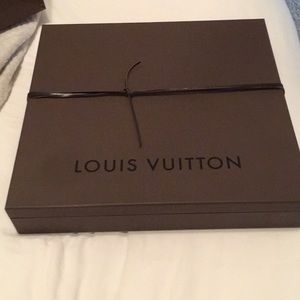Louis Vuitton box and bag